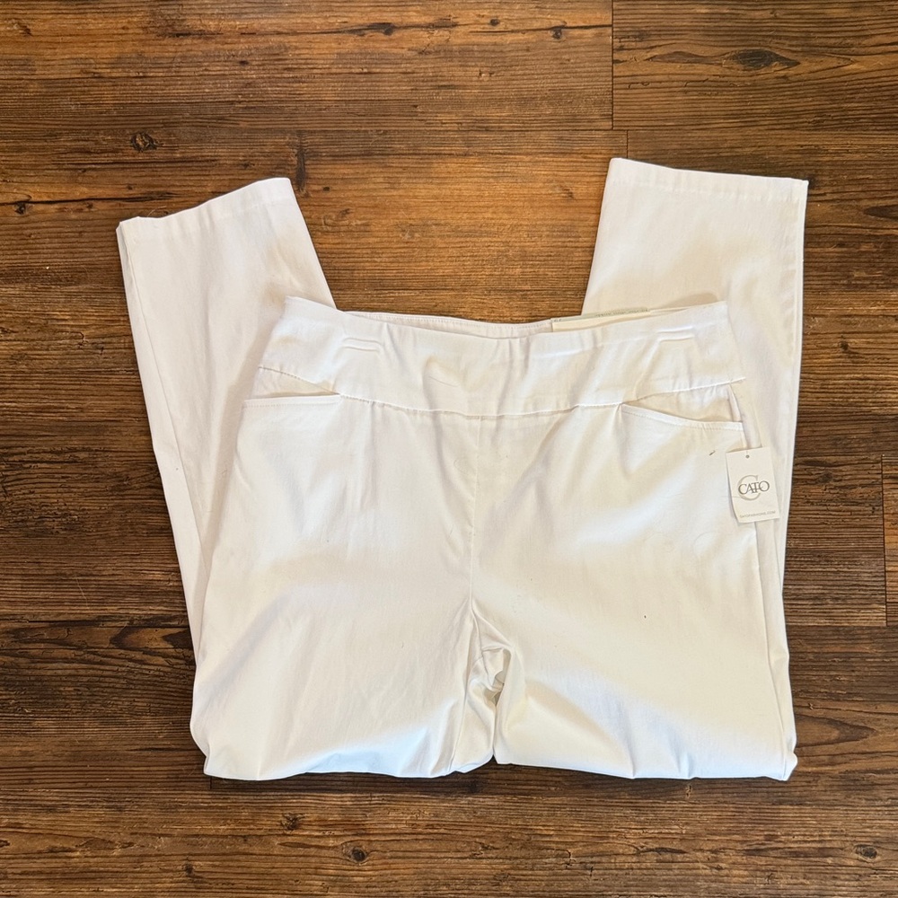Chico's Cream Trousers